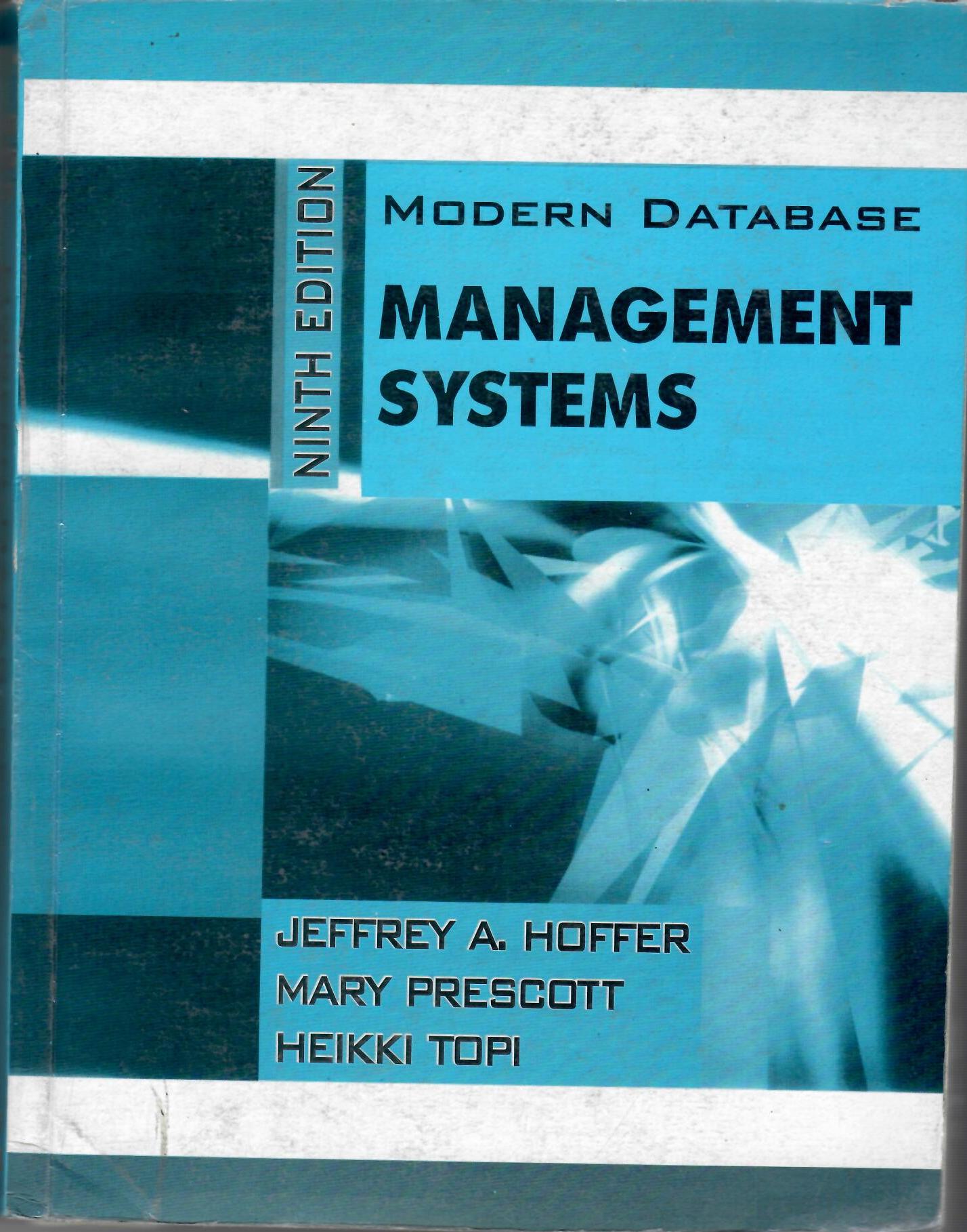 Modern Database Management Systems