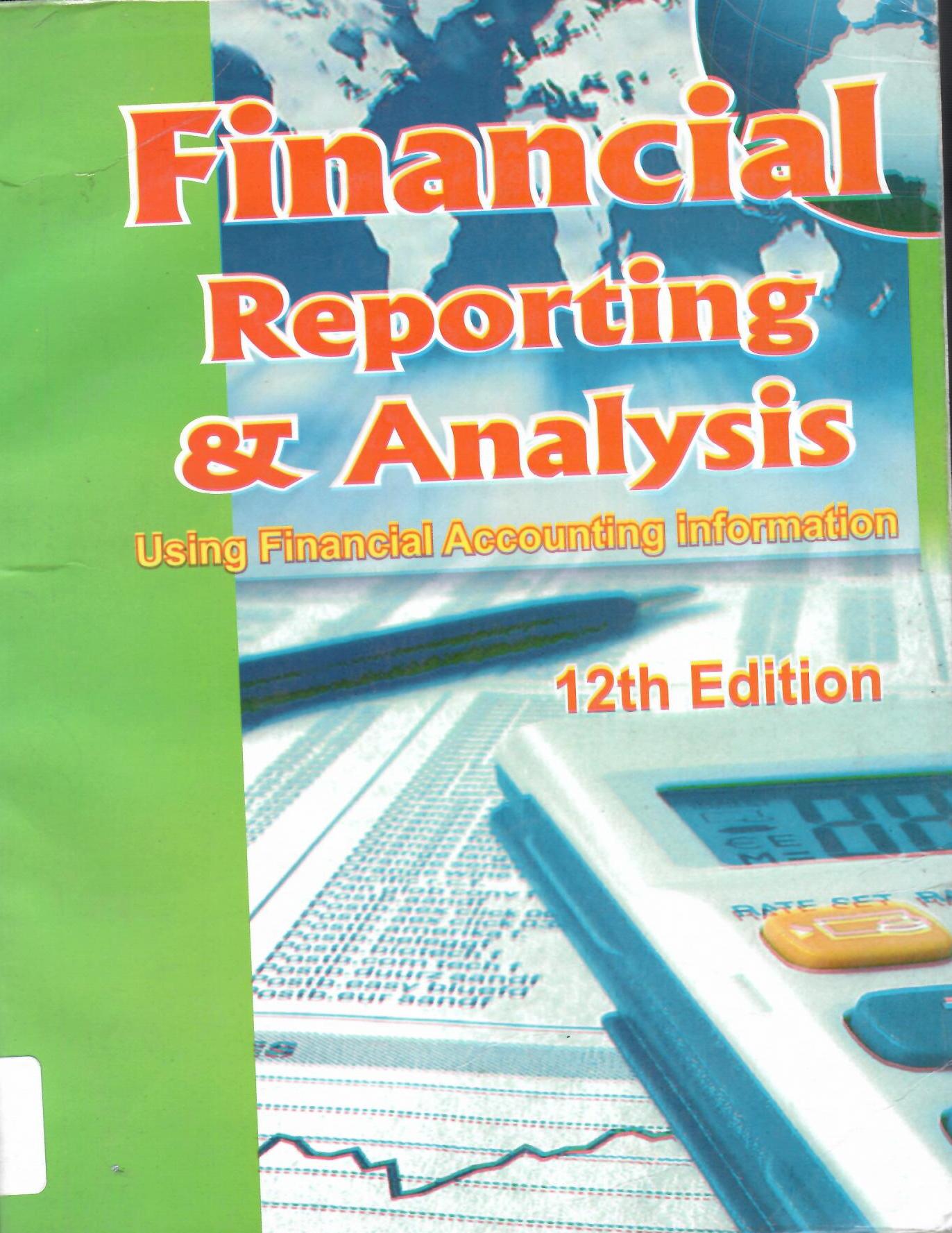 Financial Reporting and Analysis